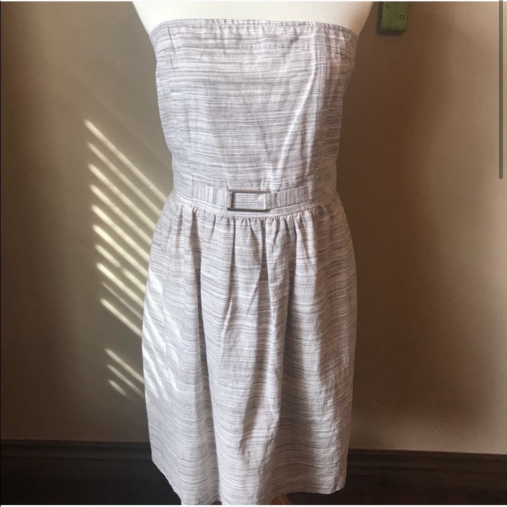 Banana republic strapless dress